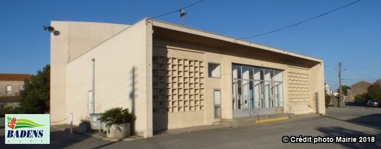 Le foyer rural proposé à la location de salle