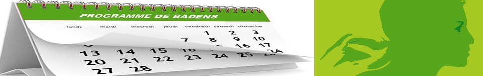 agenda sur fond vert avec marianne