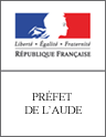 Mairie de Badens - Logo de la préfecture de l'aude